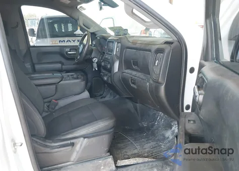 2021 Chevrolet Silverado 1500 2Wd Short Bed Wt из США, поврежденный, VIN 1GCPWAEF8MZ192446